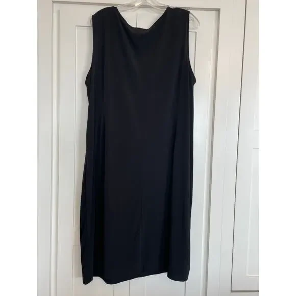 Catherine's Blk shift dress with floral jacket 2X 22/24W separates NWT - Picture 4 of 14